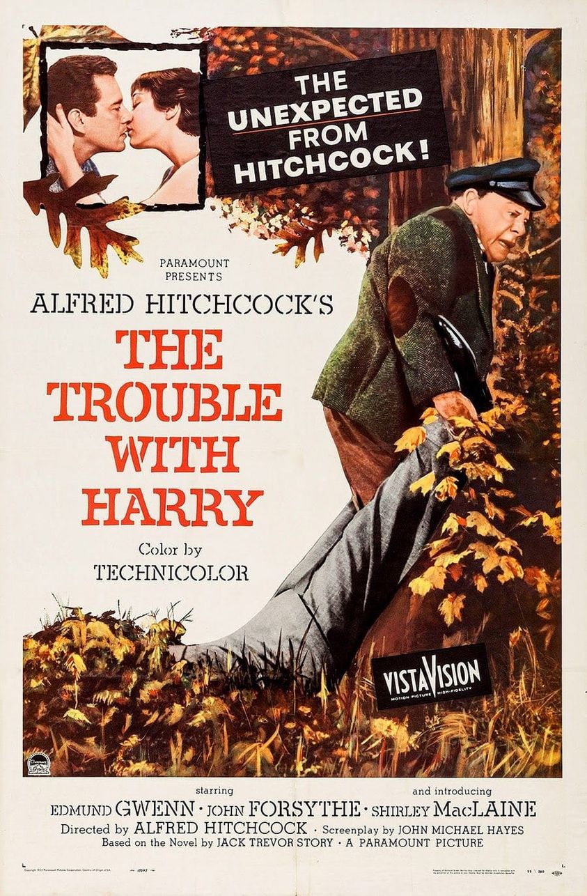 O Terceiro Tiro (The Trouble with Harry), de Alfred Hitchcock