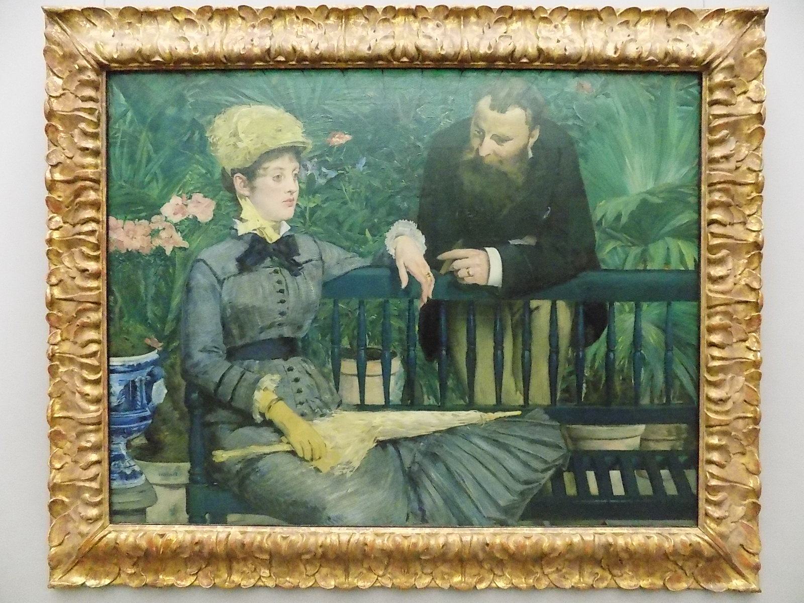 Edouard Manet: Im Wintergarten, 1878/1879