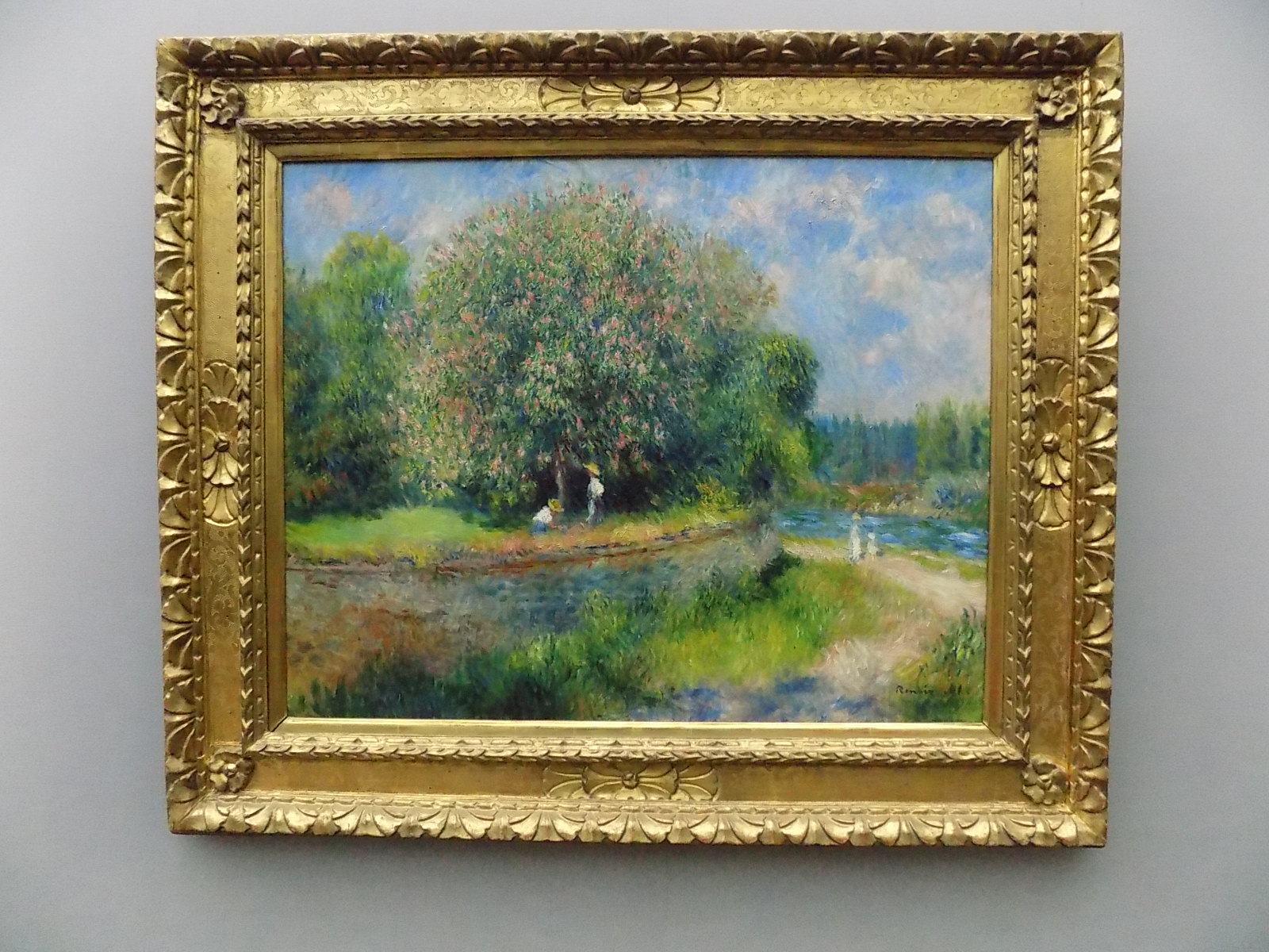 Pierre Auguste Renoir, Chestnut Tree in Bloom