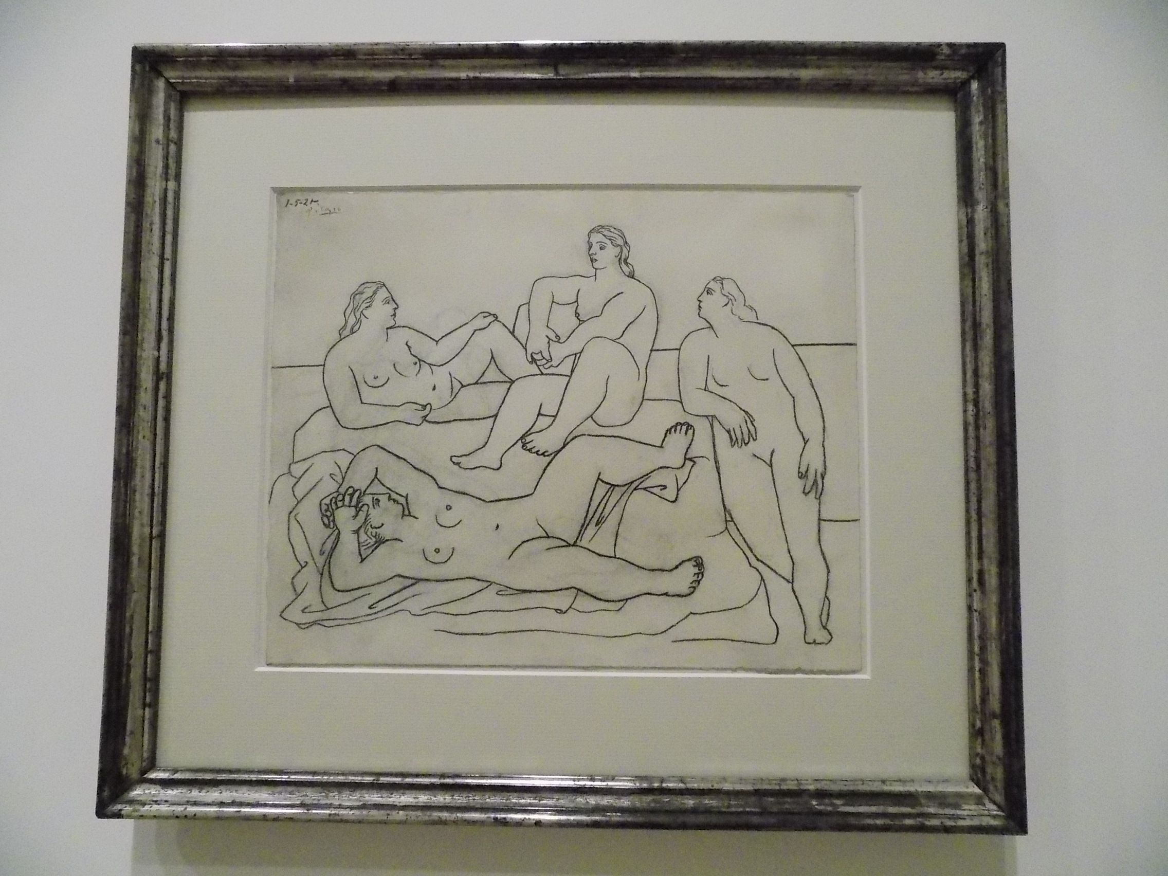 Picasso: "Grupo de Quatro Banhistas"