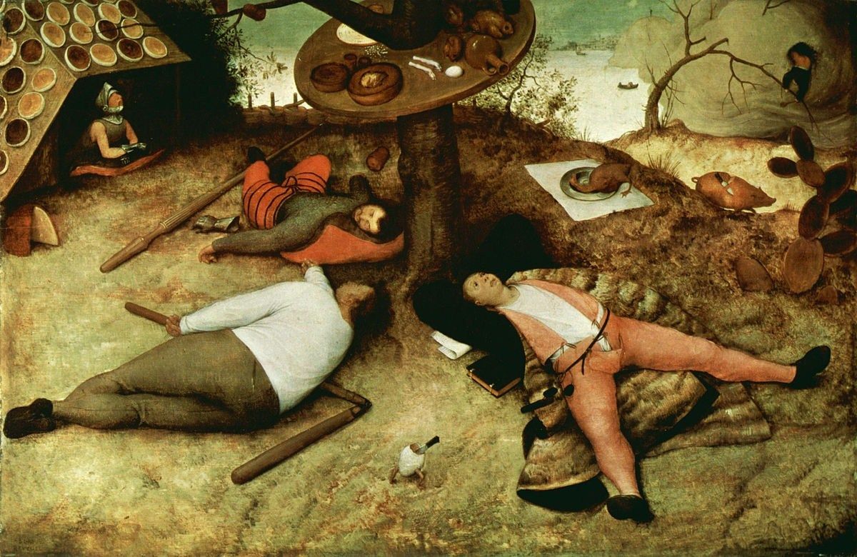 Pieter Bruegel, o Velho – O País da Cocanha
