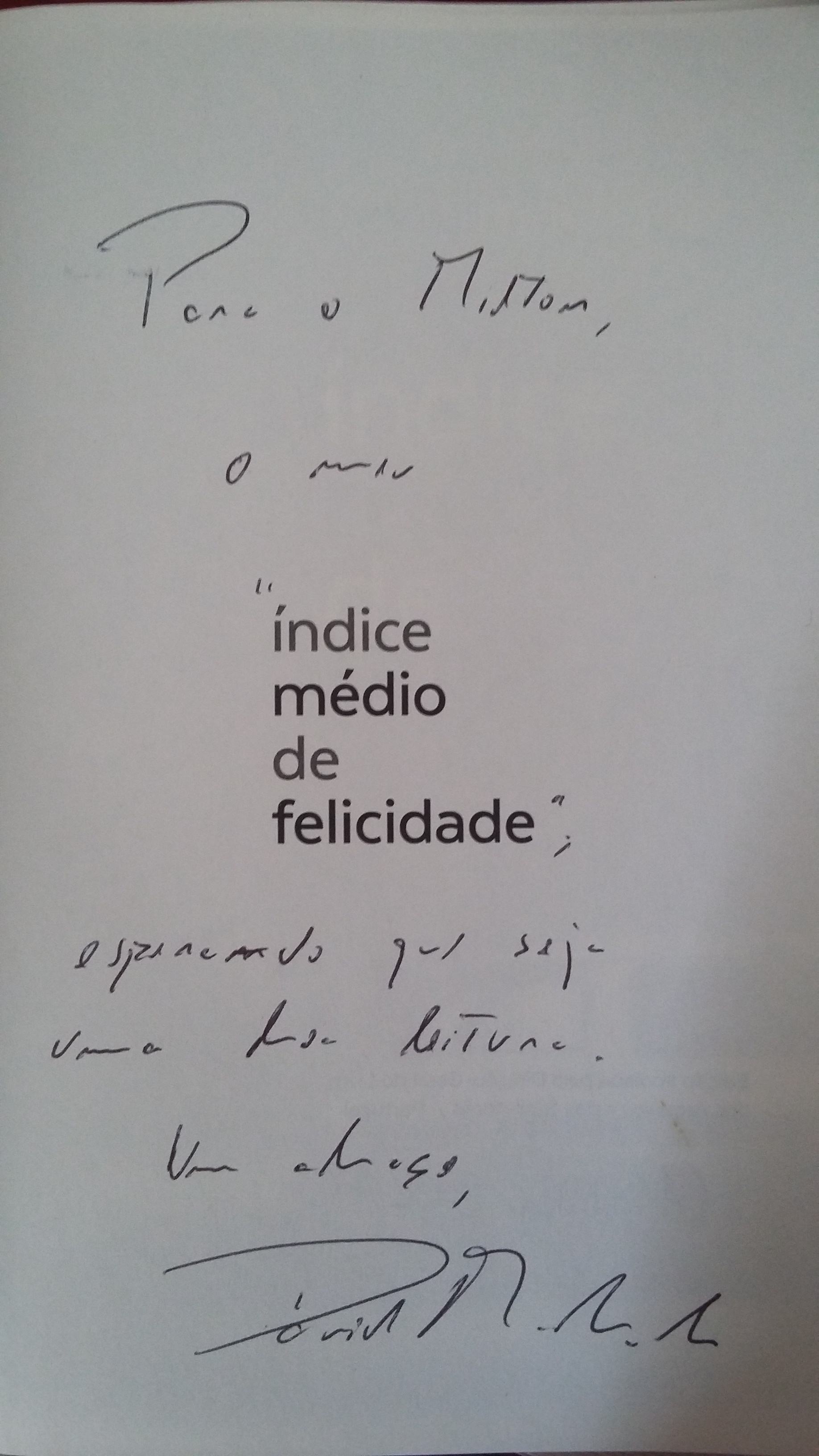 De forma inteiramente casual, encontrei-me com David na Feira do Livro de Porto Alegre no momento em que adquiria seu livro