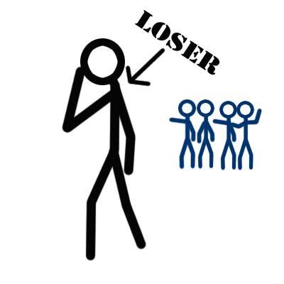 A palavra "loser"